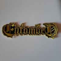 Entombed logo patch