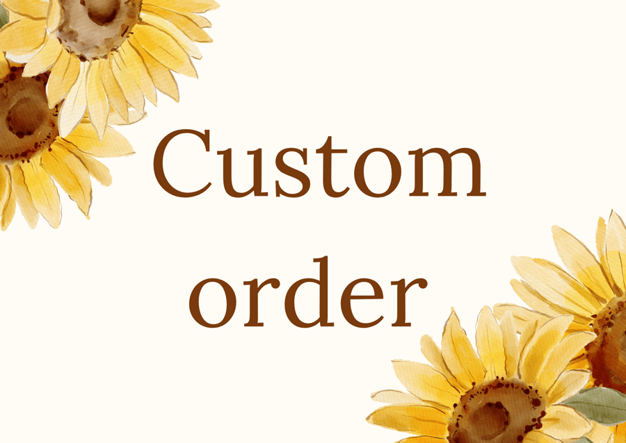 Image of Custom order 