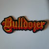 Bulldozer logo patch