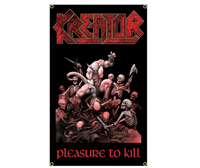 Kreator "Pleasure to kill" flag