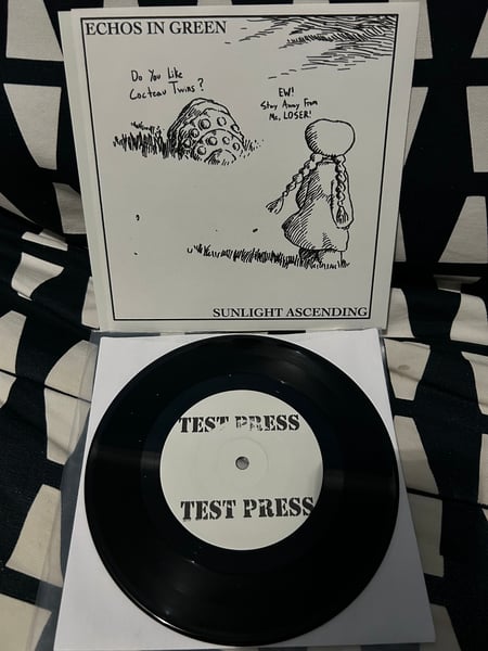 Image of Sunlight Ascending “Echos in Green” TEST PRESS