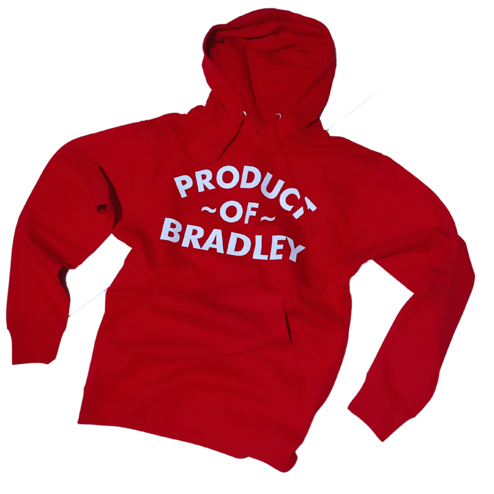 Image of BRADLEY RED HOODIE