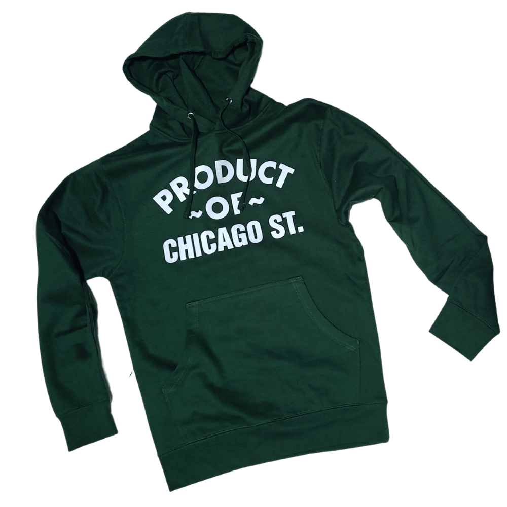 Image of CHI ST. GREEN HOODIE