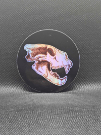 Image 2 of Holographic Zodiac Fire Signs Stickers | Leo, Aries & Sagittarius | Full Circle Stickers