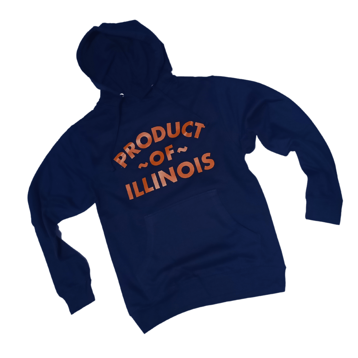 Image of ILLINOIS NAVY HOODIE