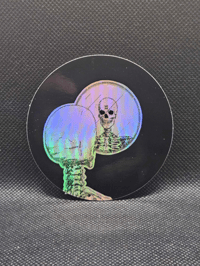 Image 4 of Holographic Zodiac Air Signs Stickers | Libra, Aquarius & Gemini | Full Circle Stickers