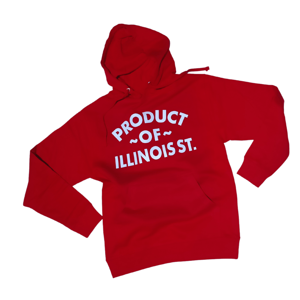 Image of ILLINOIS ST. RED HOODIE