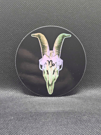 Image 2 of Holographic Zodiac Earth Signs Stickers | Capricorn, Taurus & Virgo | Full Circle Stickers