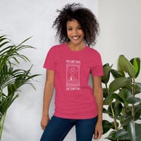 Image 3 of You Can't Heal The Symptoms Unisex T-shirt