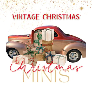 Image of Christmas Trio Minis - Vintage Christmas