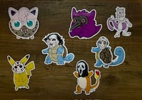 Horror Pokemon Sticker Pack 