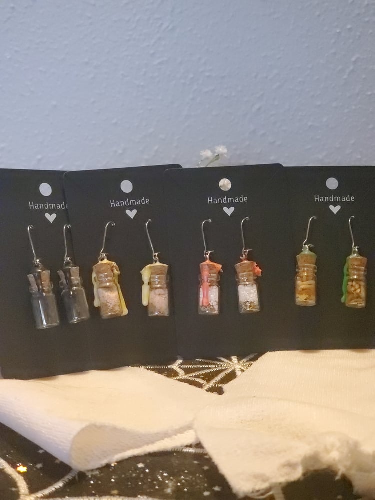 Image of Spell Jar Earrings