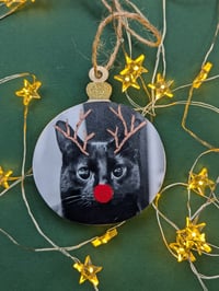 Image 5 of Embroidery pet photo bauble