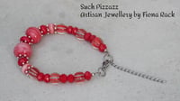 Image 1 of Blushing Red Bracelet