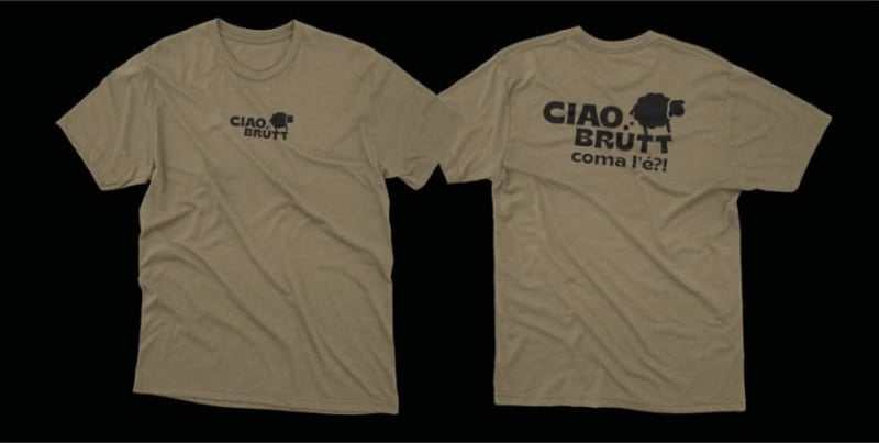 Image of Maglietta Ciao Brütt - Coma l'é?!