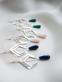Image 6 of Boucles d'Oreilles NERI Argentées - 3 Coloris
