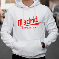 Hoodie logo Madrid Brutalism