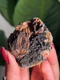 Image 2 of SUGAR DRUZY CHALCEDONY X MANGANESE -MOROCCO- S
