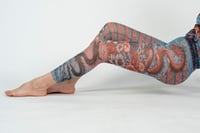 Image 3 of LEGGINGS DRAGON FLOWER