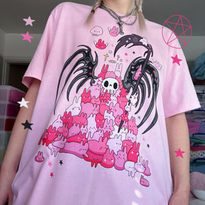 Image of Bunny Reaper T-shirt (made 2 order)