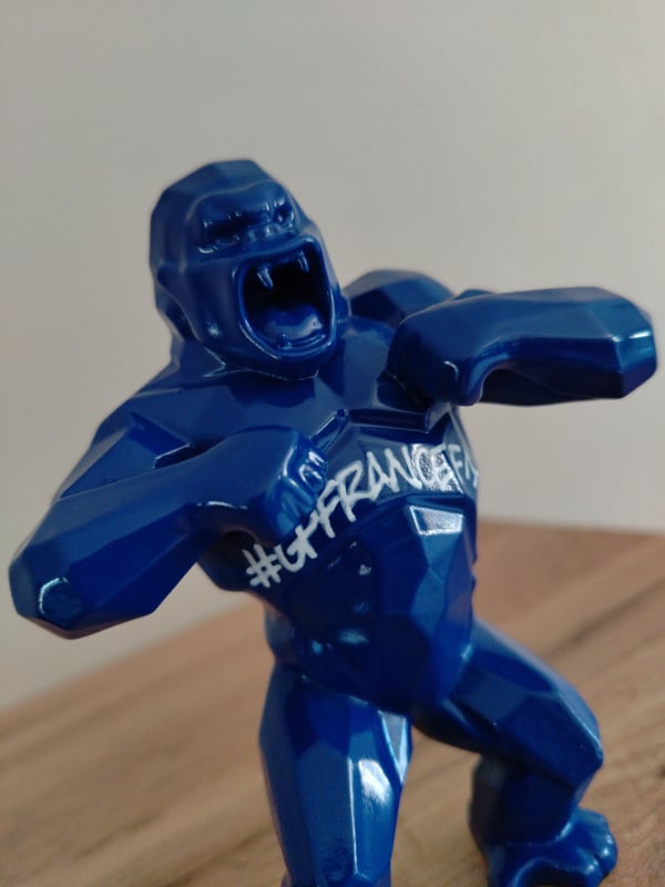 Richard Orlinski Kong Bleu Edition Exclusive Grand Prix Formule 1 de France 2019 Numéroté 12/20