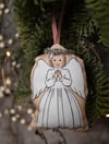 Little Angel Grace - Hanging Christmas Decoration