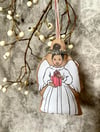 Little Angel Kerisa - Hanging Christmas Decoration