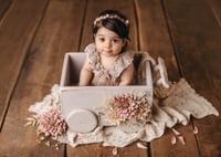 Image 1 of Baby pram with beautiful flowers