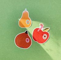 Image 1 of LOT DE 3 STICKERS . AUTOMNE