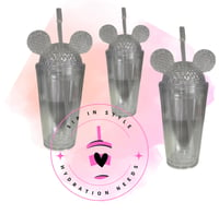 16oz - Acrylic Mickey Snowglobe Tumbler