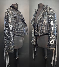 Image 11 of MOTORHEAD OVERKILL FRINGED BIKER JACKET