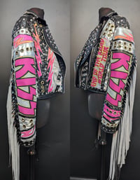 Image 8 of KISS GOD OF THUNDER FRINGED JACKET