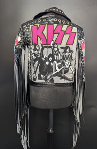 Image 7 of KISS GOD OF THUNDER FRINGED JACKET