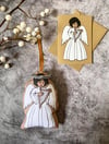 Little Angel Melody - Hanging Christmas Decoration