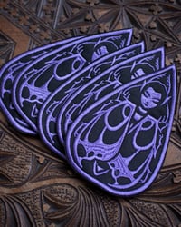 Image 1 of MOTH LADY embroidered patch