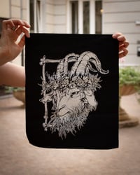 Image 2 of GOAT large screen printed patch