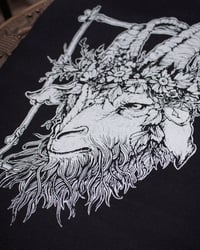 Image 3 of GOAT large screen printed patch