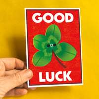 Carte postale : Good Luck