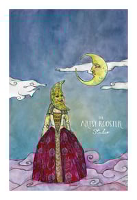 Image 2 of Moon Mask, Fine Art Giclée Archival Print