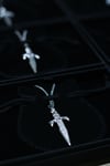 Crematoria X Druesta Silverworks 'Rot' Dagger Pendant 