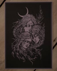 Image 3 of THREE SISTERS print