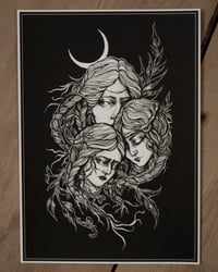 Image 4 of THREE SISTERS print