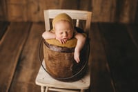 Image 20 of Wooden bucket with metal handle