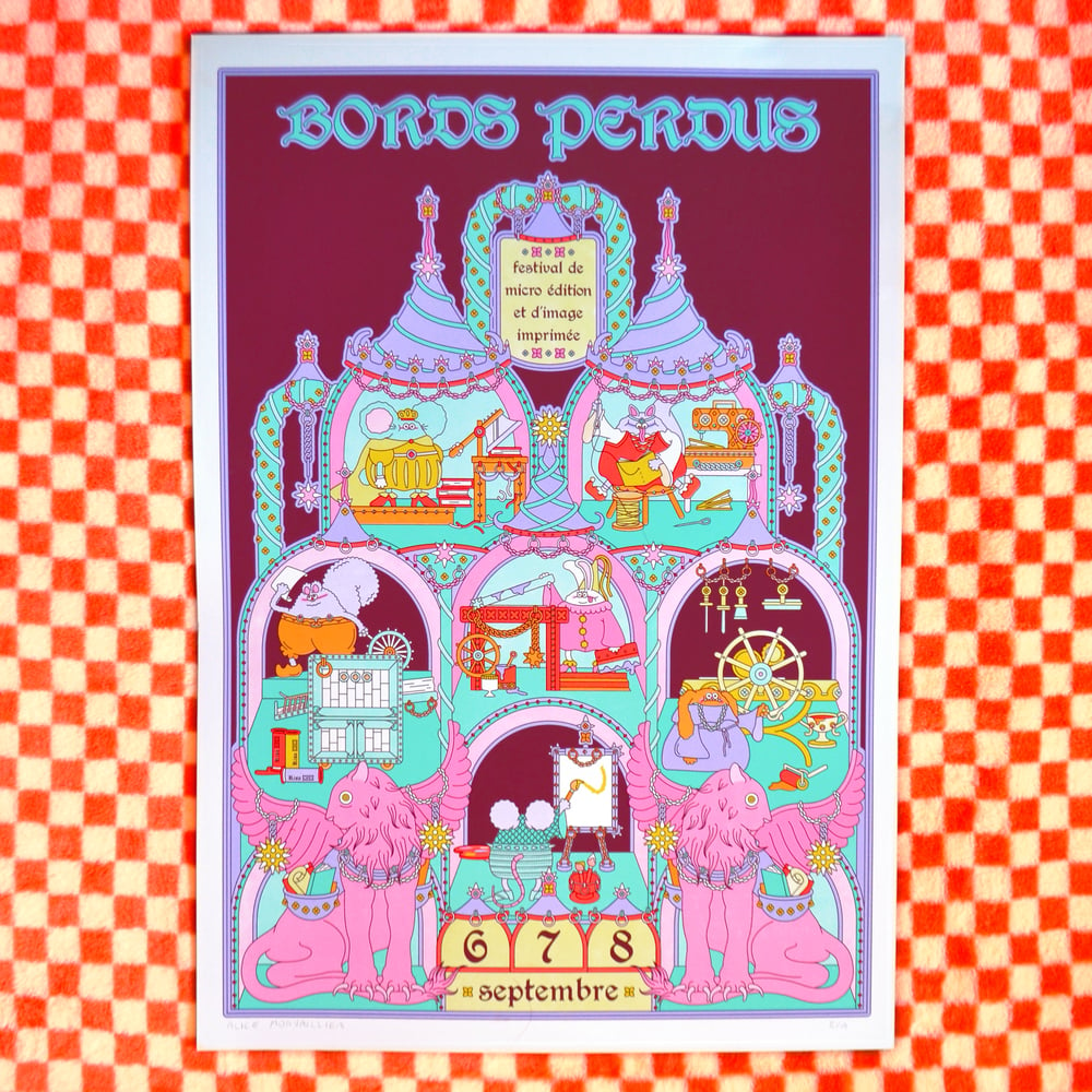 Image of " Bords Perdus " - Sérigraphie