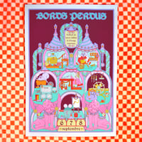 Image 1 of Bords Perdus - Screenprinted poster