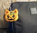 Jack O'Lantern Cat Bag Hangers