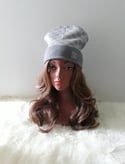 Gray LV Fashion Beanie 