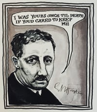 E M Forster Portrait