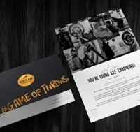 Voucher for 4 people 