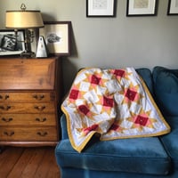 Image 1 of Warm Hearth Patchwork Quilt